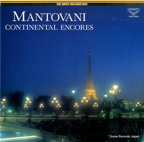 MANTOVANI continental encores K35P70002