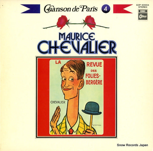 CHEVALIER, MAURICE chanson de paris volume 4 EOP-60004