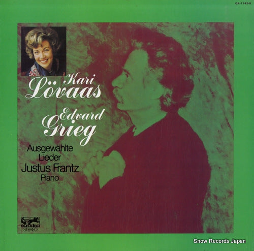 LOVAAS, KARI grieg; ausgewaehlte lieder OX-1142-K