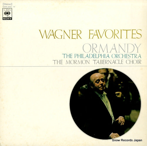 ORMANDY, EUGENE wagner favorites SONW20041-42