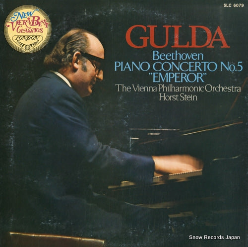 GULDA, FRIEDRICH beethoven; piano concerto no.5 in e flat major "emperor" SLC6079