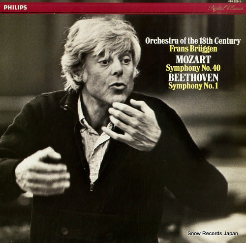 BRUGGEN, FRANS mozart; symphony no.40 416329-1