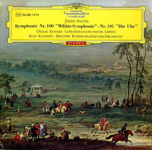 SUITNER, OTMAR / ROLF KLEINERT haydn; symphonie nr.100 "militar-symphonie", nr.101 "die uhr" SLGM-1416
