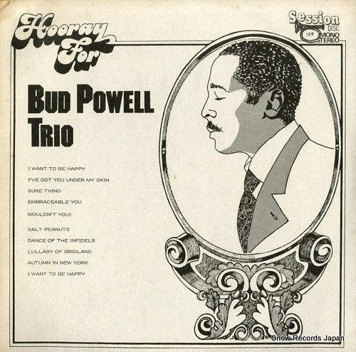 POWELL, BUD hooray for bud powell trio SESSIONDISC109