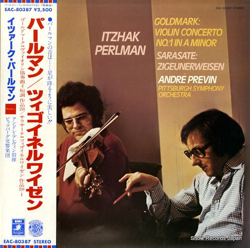 PERLMAN, ITZHAK goldmark; violin concerto no.1 in a minor EAC-80387