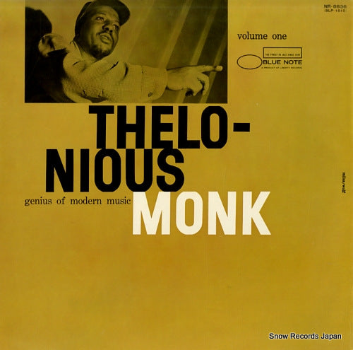 MONK, THELONIOUS genius of modern music thelonious monk volume one NR-8836