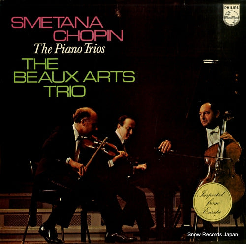 BEAUX ARTS TRIO, THE smetana / chopin; the piano trios 6500133