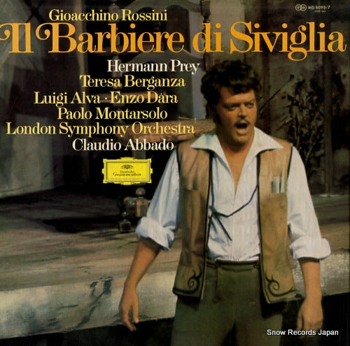 ABBADO, CLAUDIO rossini; il barbiere di siviglia MG8095/7