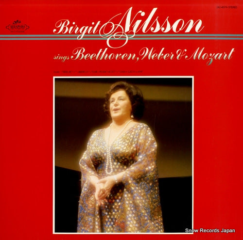 NILSSON, BIRGIT birgit nilsson sings beethoven, weber & mozart EAC-40179