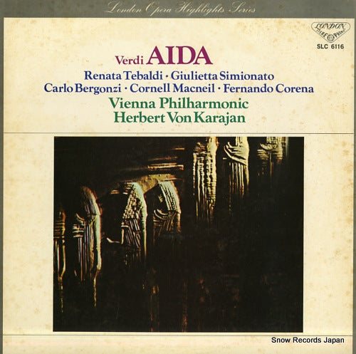 KARAJAN, HERBERT VON verdi; aida hoghlights SLC6116