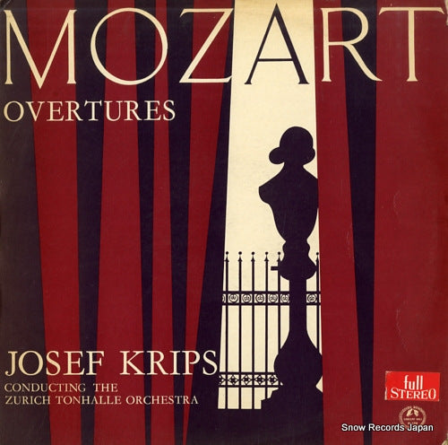 KRIPS, JOSEF mozart; overtures SM2218