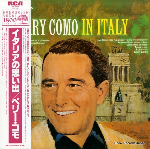 COMO, PERRY perry como in italy RJL-2703