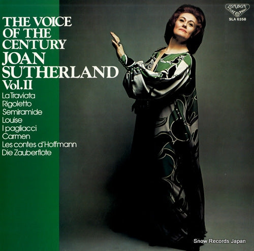 SUTHERLAND, JOAN the voice of the century joan sutherland vol.2 SLA6358