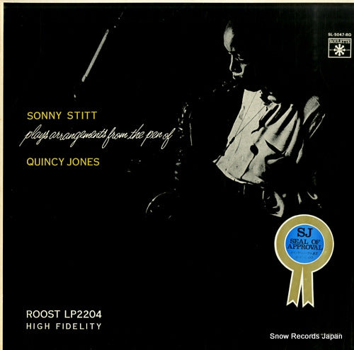 STITT, SONNY sonny stitt plays from the pen of quincy jones SL-5047-RO