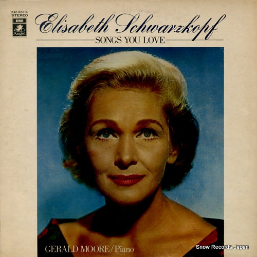 SCHWARZKOPF, ELISABETH songs you love EAC-80016