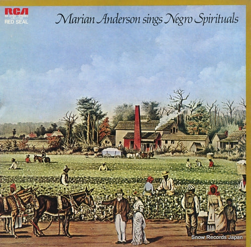 ANDERSON, MARIAN marian anderson sings negro spirituals SX-2758