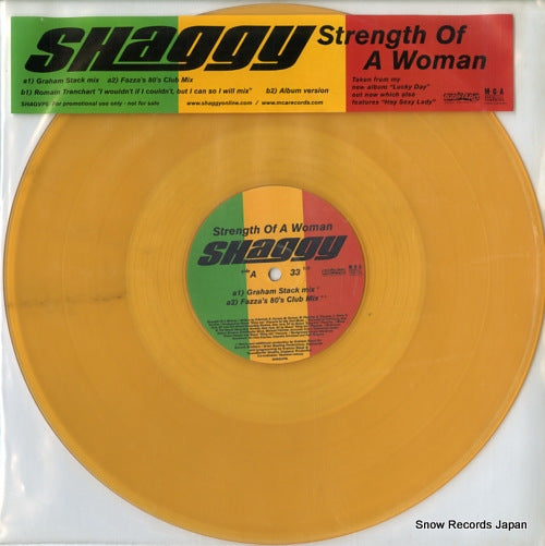 SHAGGY strength of a woman SHAGVP5