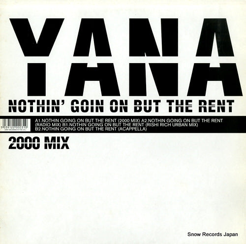 YANA nothin' goin on but the rent URST003