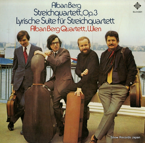 ALBAN BERG QUARTETT, WIEN alban berg; streichquartett, op.3 SLA6301