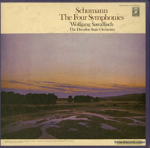 SAWALLISCH, WOLFGANG schumann; the four symphonies EAA-90044