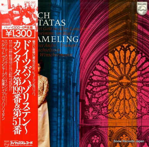 AMELING, ELLY bach; cantatas 13PC-297