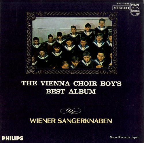VIENNA CHOIR BOY'S, THE best album SFX-7534