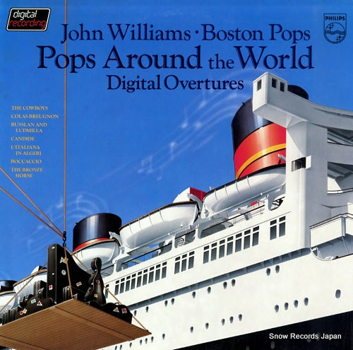 WILLIAMS, JOHN pops around the world digital overtures 28PC-42