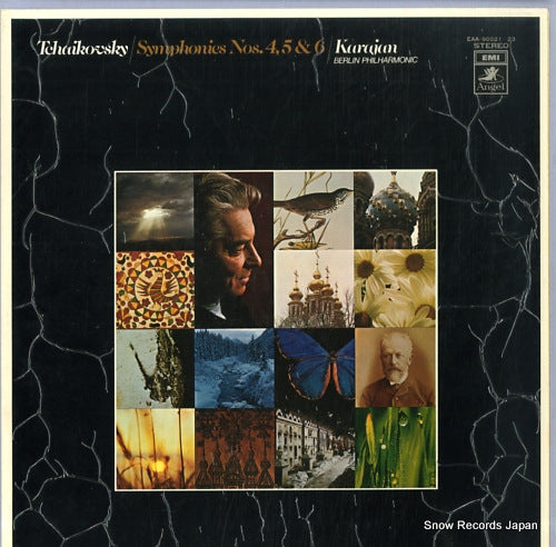 KARAJAN, HERBERT VON tchaikovsky; symphonies nos.4, 5 & 6 EAA-90021