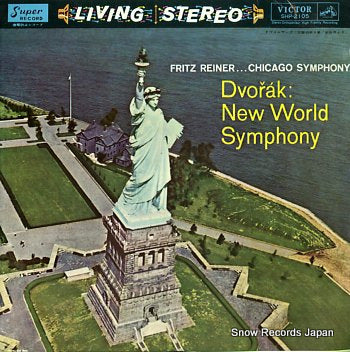 REINER, FRITZ dvorak; new world symphony SHP-2105