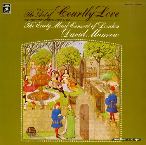 MUNROW, DAVID the art of courtly love vol.2 EAC-80287