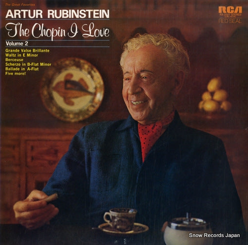 RUBINSTEIN, ARTUR the chopin i love volume 2 RX-2321