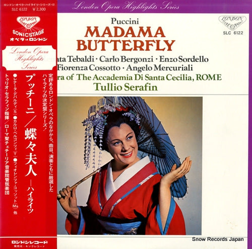 SERAFIN, TULLIO puccini; madama butterfly SLC6122