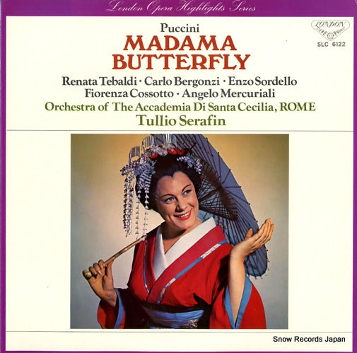 SERAFIN, TULLIO puccini; madama butterfly SLC6122