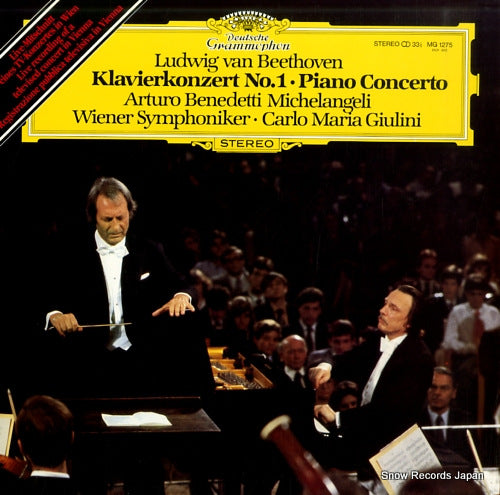 MICHELANGELI, ARTURO BENEDETTI beethoven; klavierkonzert no.1 piano concerto MG1275