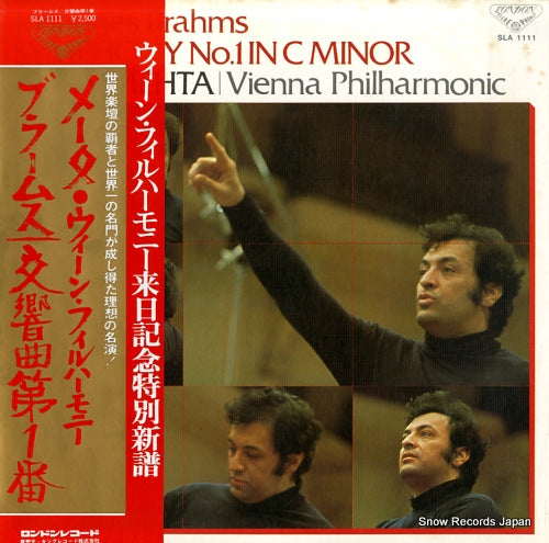 MEHTA, ZUBIN brahms; symphony no.1 in c minor, op.68 SLA1111