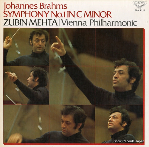 MEHTA, ZUBIN brahms; symphony no.1 in c minor, op.68 SLA1111