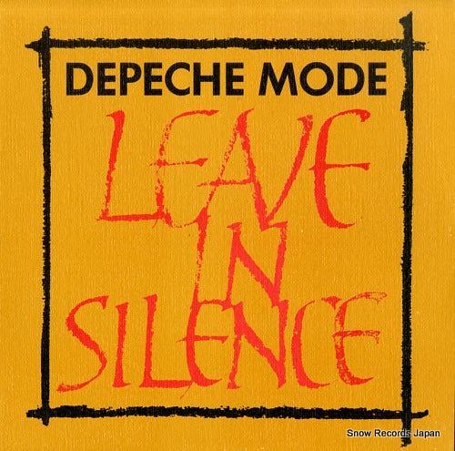 DEPECHE MODE leave in silence 12BONG1