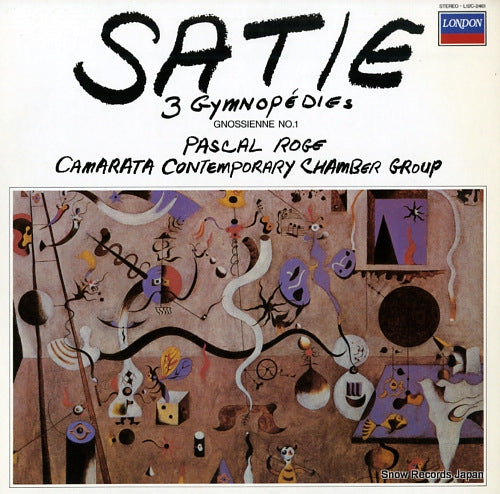 ROGE, PASCAL satie; 3 gymnopedies L12C-2461
