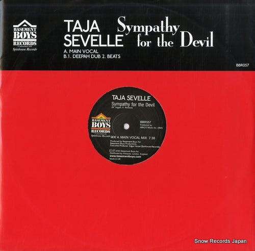 SEVELLE, TAJA sympathy for the devil BBR057
