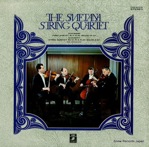 SMETANA STRING QUARTET, THE schumann; piano quintet in e flat major, op.44 EAA-80016