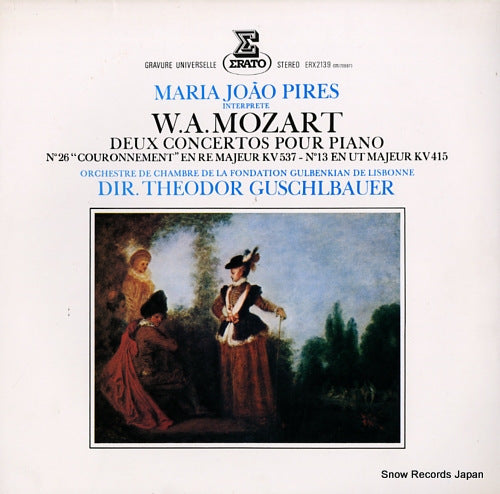 PIRES, MARIA JOAO mozart; deux concertos pour piano ERX2139