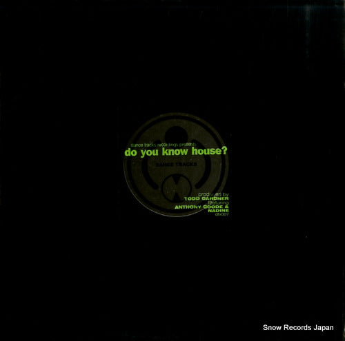 GARDNER, TODD do you know house? DTX007