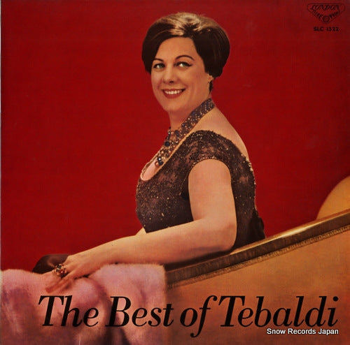 TEBALDI, RENATA the best of tebaldi SLC1322