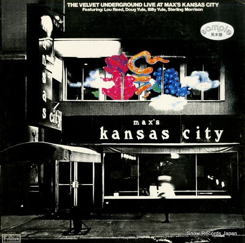 VELVET UNDERGROUND, THE the velvet underground live at max's kansas city P-4721A