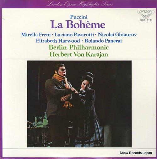 KARAJAN, HERBERT VON puccini; la boheme hightlights SLC6121