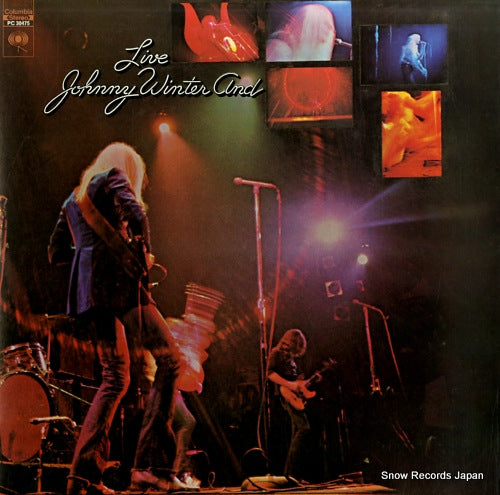 WINTER, JOHNNY live / johnny winter and PC30475