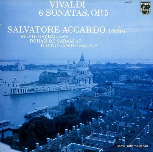 ACCARDO, SALVATORE vivaldi; 6 sonatas, op.5 X-7852