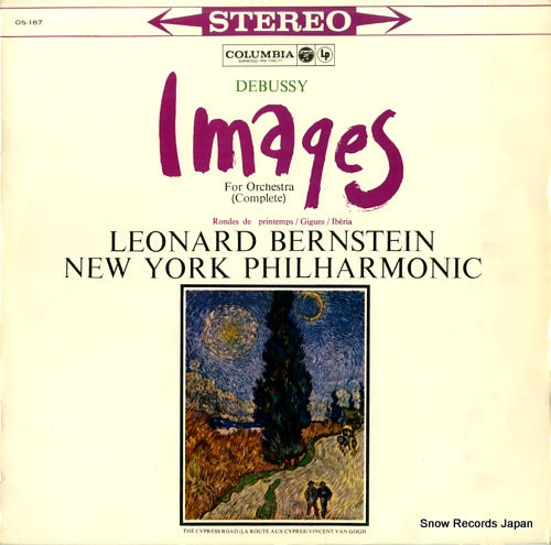 BERNSTEIN, LEONARD debussy; images for orchestra (complete) OS-187