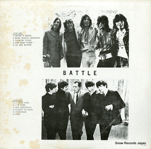 BEATLES, THE / THE ROLLING STONES battle RP-24