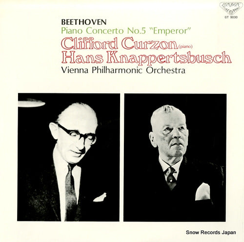 CURZON, CLIFFORD, AND HANS KNAPPERTSBUSCH beethoven; piano concerto no.5 "emperor" GT9030